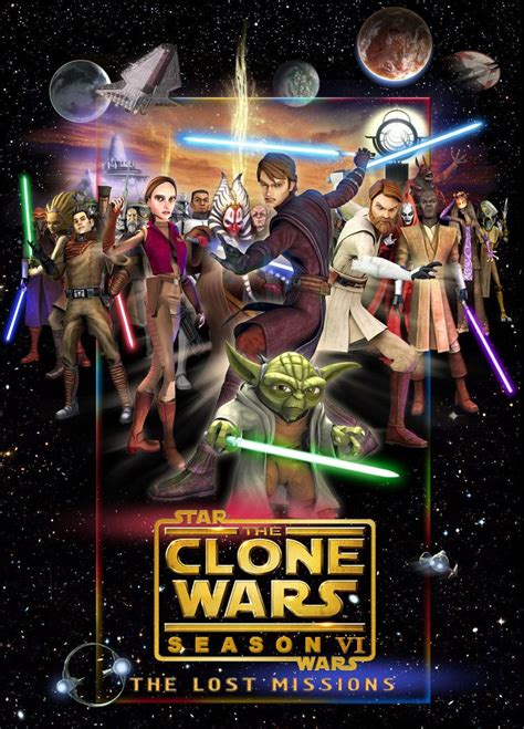 watch star wars: the clone wars season 6|clone wars cast.